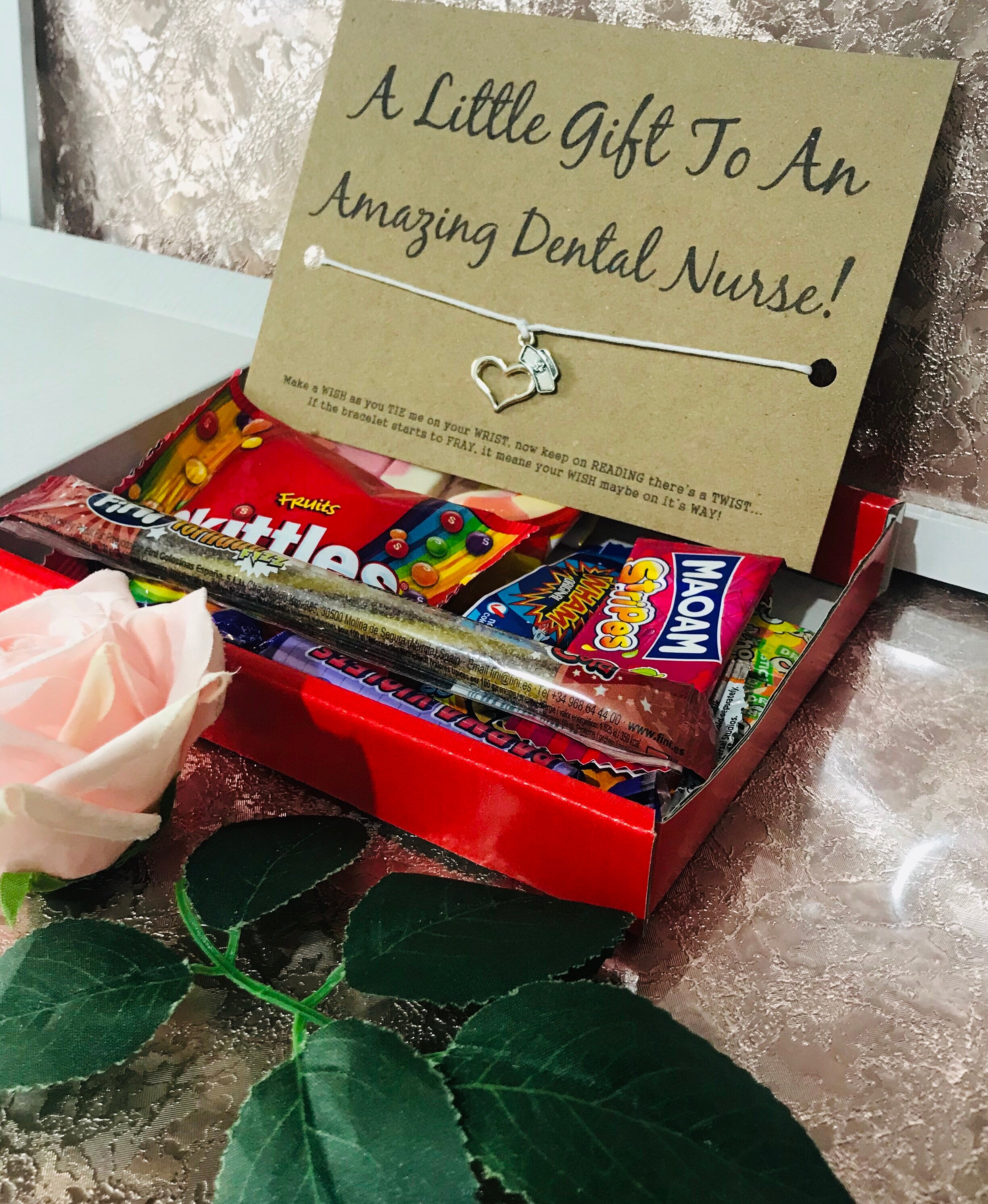A little gift to dental nurse sweet box gift nurse hamper gift Etsy