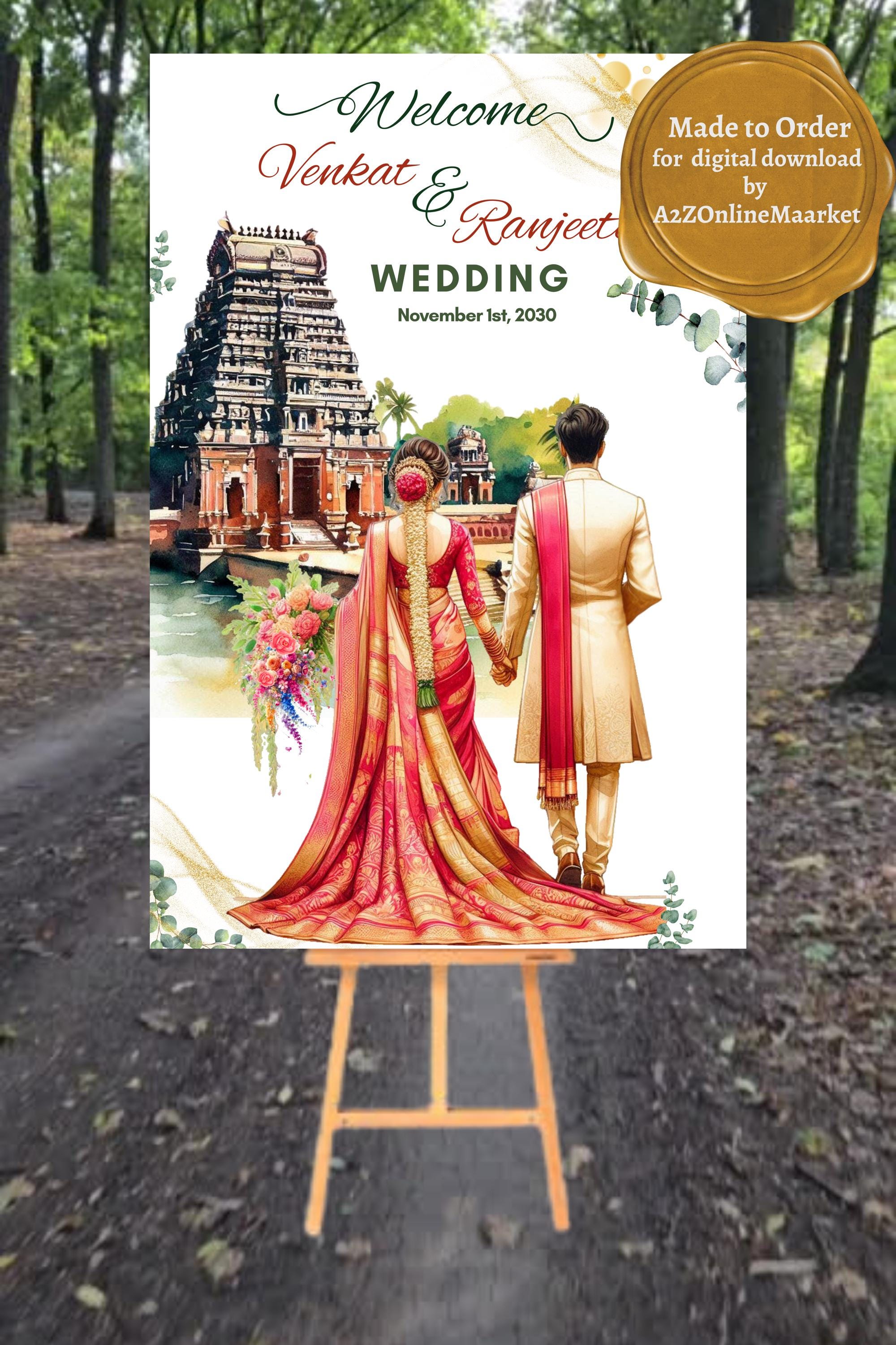 Baraat Wedding Signs
