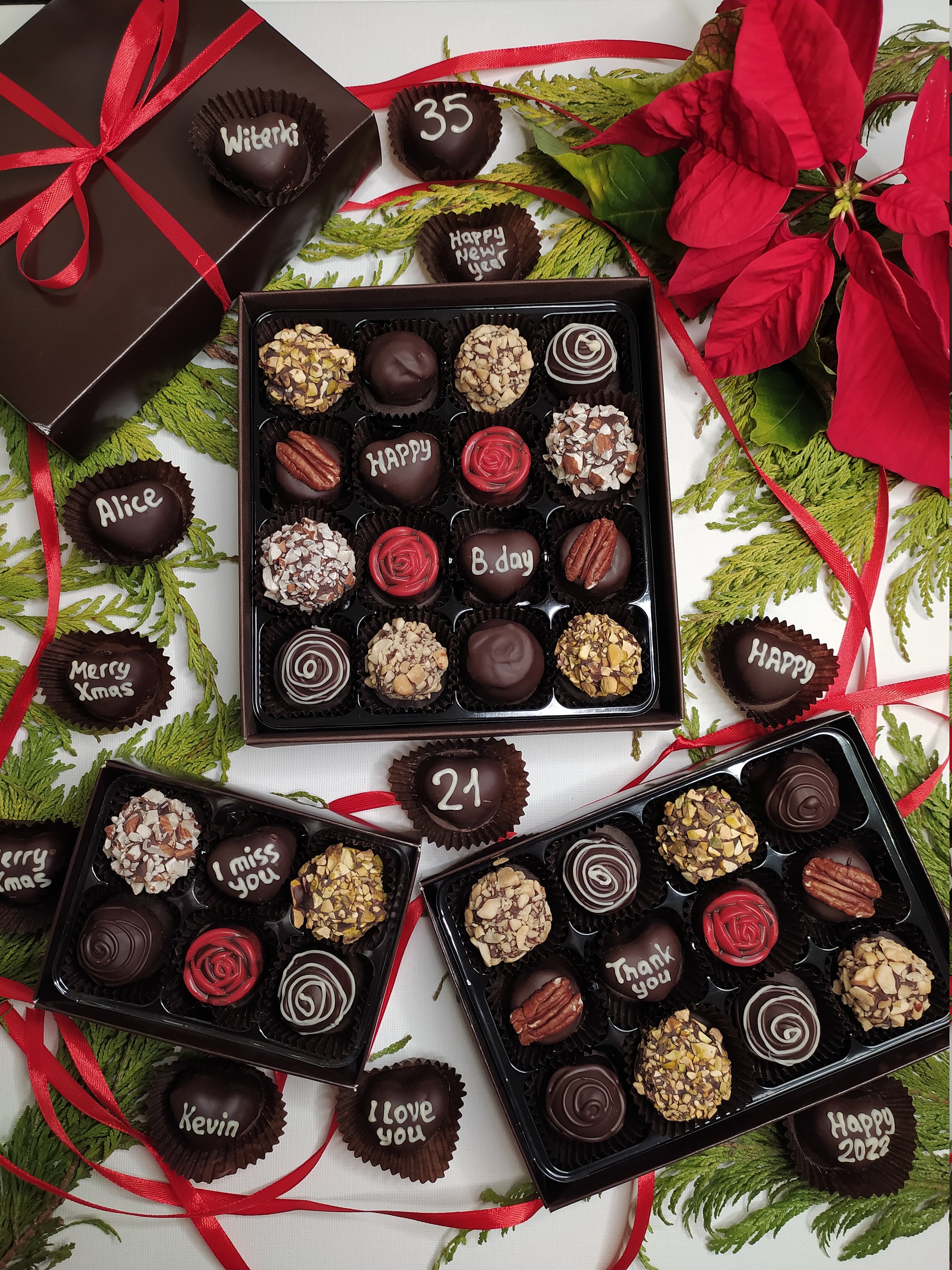 Dairy Free Vegan Belgian Chocolate Truffle Valentine's Gift Box