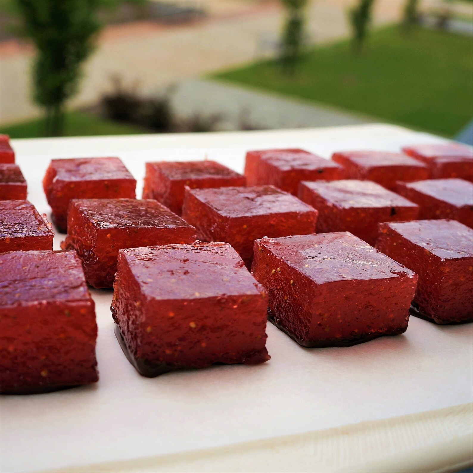 Chocolate Covered Strawberry Jelly Candy 16piece box 300 g Etsy
