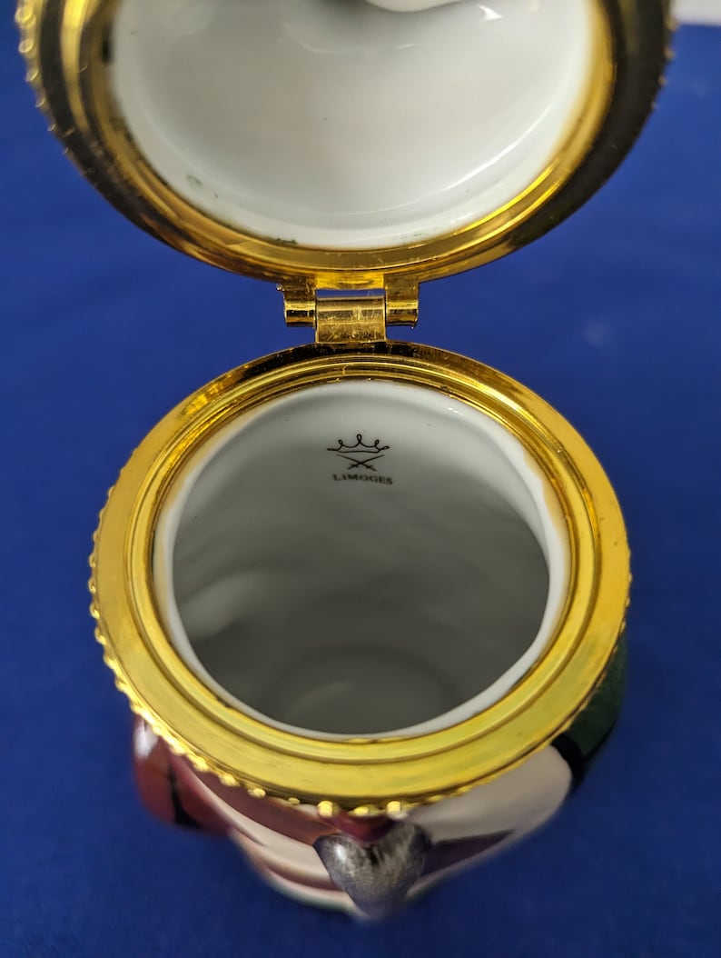 Vintage Limoge Trinket Boxes Etsy