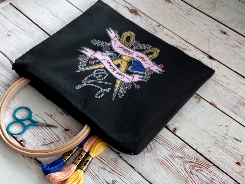 Cross Stitch Project Bag Embroidery Project Bag Sewing Gifts Etsy UK