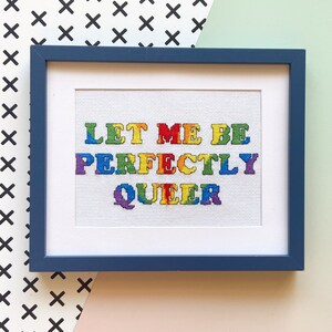 LGBTQ Cross Stitch Pattern PDF Download