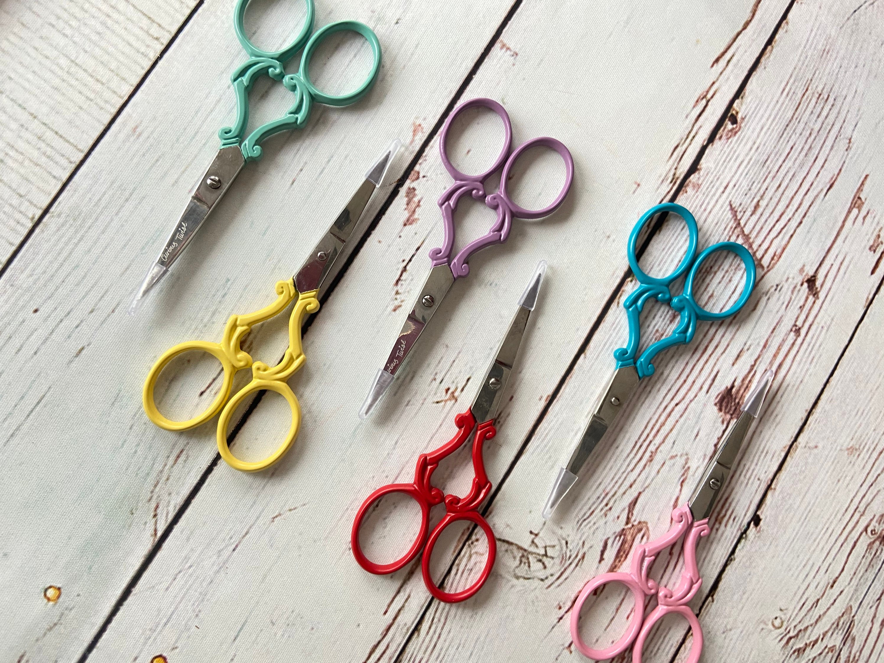 Decorative Embroidery Scissors Ornate Thread Snips Etsy