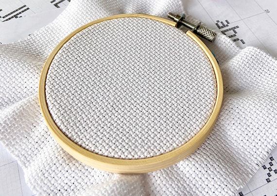 Bamboo Embroidery Hoop, 5 Inch Hoop or 6 Inch Hoop, Cross Stitch Ring