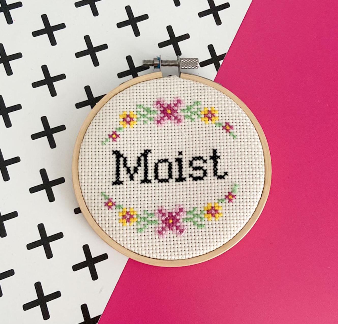 Moist Cross Stitch Pattern, Funny Needlepoint, Easy Cross Stitch Printable Pattern - Etsy moist-cross-stitch-pattern-funny-needlepoint-easy-cross-stitch-printable-pattern-etsy