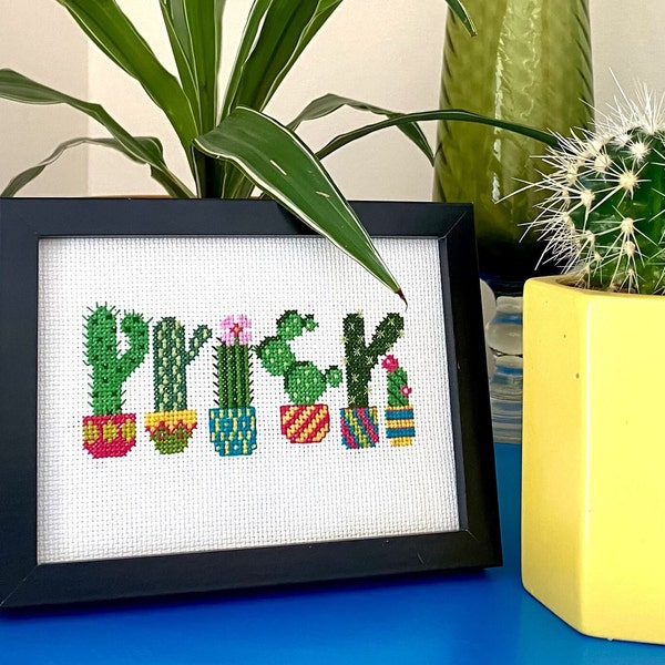 Prick Cross Stitch Pattern, Rude Cross Stitch Herunterladbare PDF