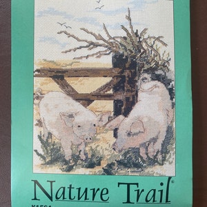 Counted Cross Stitch Kit ‘Pigs’ from DMC
