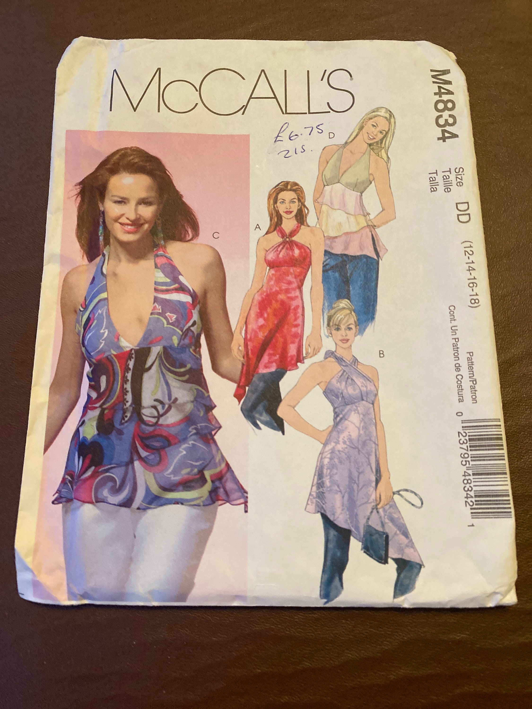 mccalls tie pattern