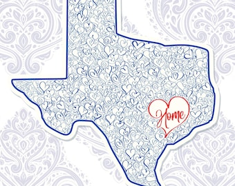 Custom Texas Sticker/ Decal