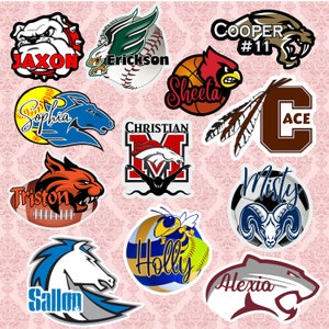 Custom Team Sticker/ Sports Sticker, Sports Decal,  Multi  Sport  Decal