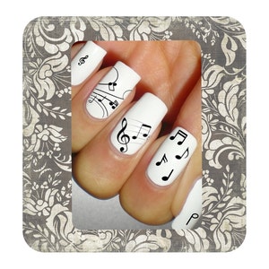 Music Notes- Nail Tattoo