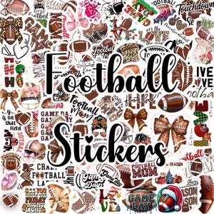 Football Stickers: Assorted or Single Image