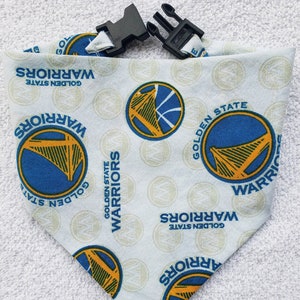 Golden state warriors dog bandana best sale