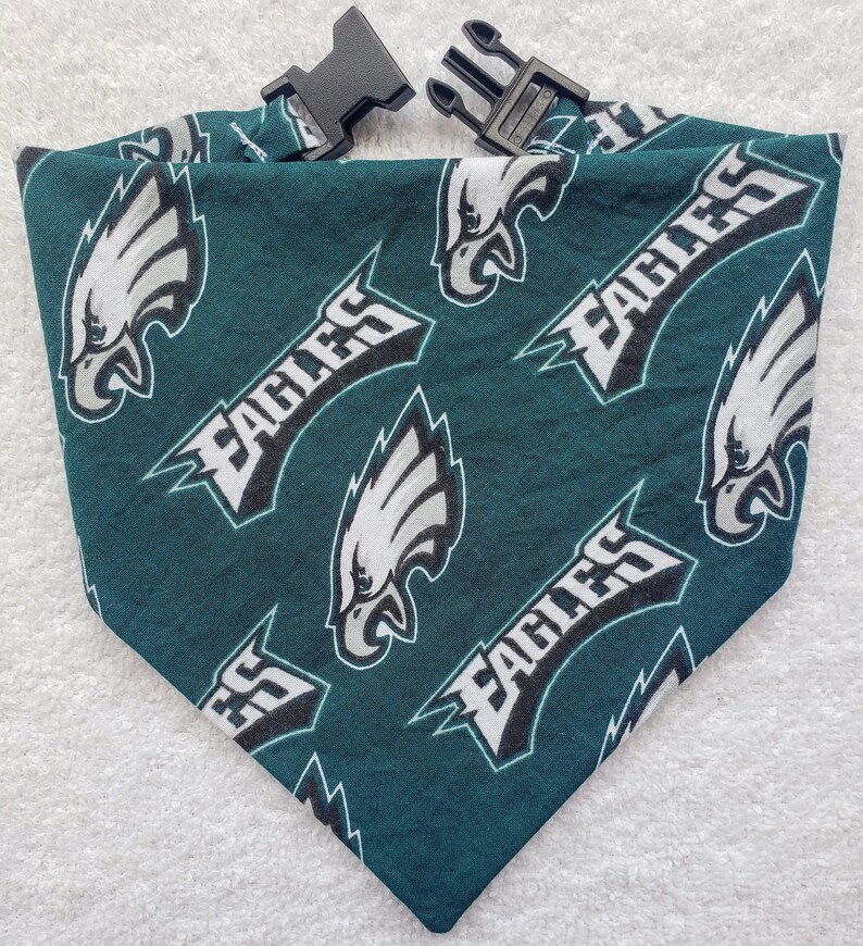 Buckle Dog Bandana Dog Pet Cat Bandanna PHILADELPHIA EAGLES Etsy UK