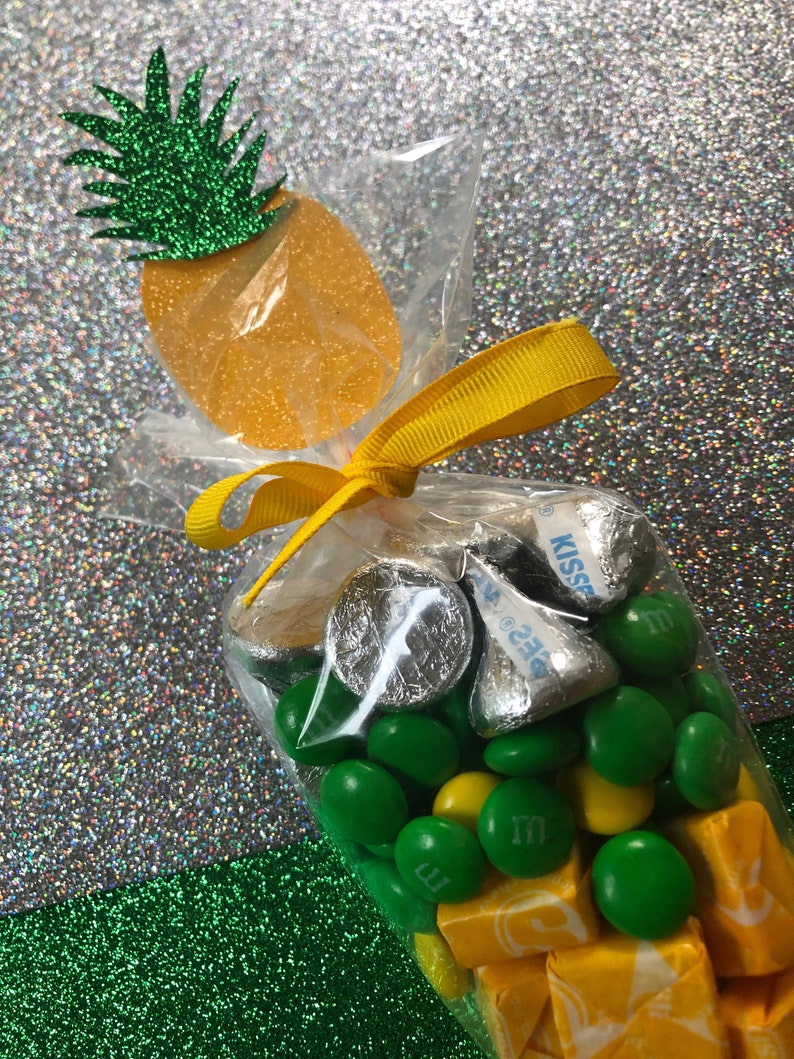 Pineapple Party Favor Tween Birthday Luau Party Favor Candy Party Favor 18 Set of