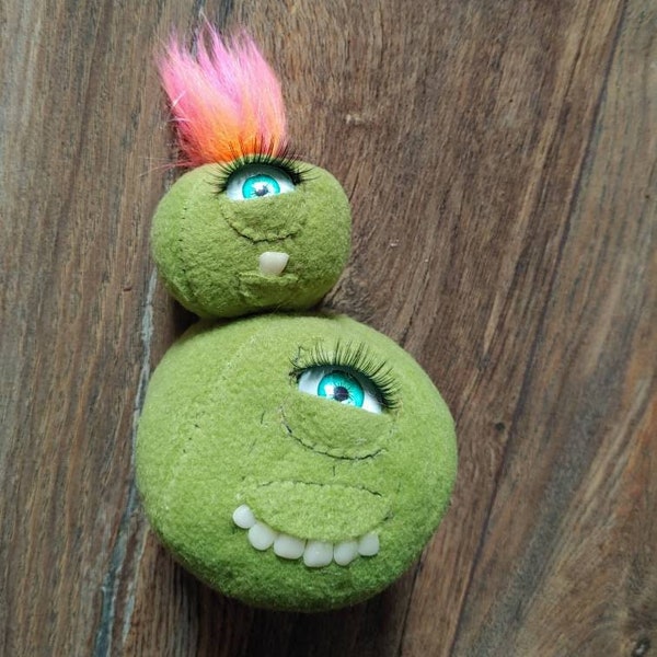 Cute but creepy cactus green cuddler plushie