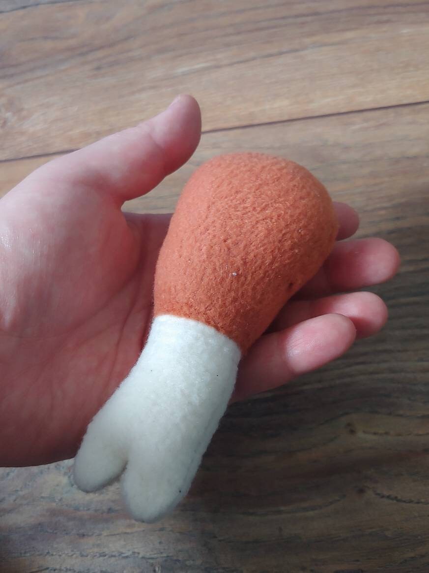 Baby meat set Baby rattle chicken leg drumstick and steak Etsy