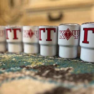 personalized tumbler shot cups