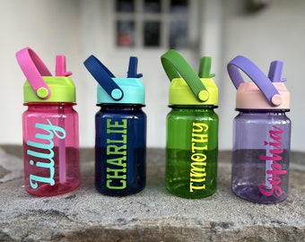 Kids Water Bottle | Personalized Water Bottle |  Kids Water Tumbler | Kids Cup | Custom Kids Bottle | Easter Basket | Summer Camp | Day Care