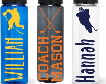 Water Bottles Personalized Hockey Etsy Water Bottles Personalized Hockey Etsy