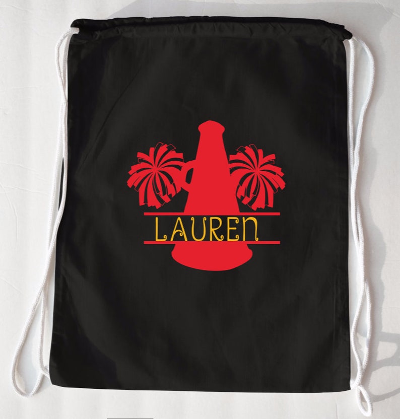 Megaphone Bag Personalized Cheerleading Bag cheer Bag With Etsy