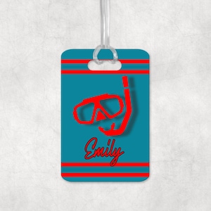 Personalized Swim Bag Tag, Swim Name Keychain, Swim Team Gift, Swimmer Gift, Personalized Swim Team Keychain, Sports Bag Tags, Swim Meet
