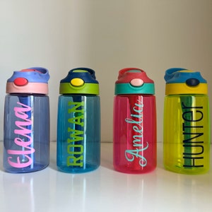 Kids Water Bottle | Personalized Water Bottle |  Kids Water Tumbler | Kids Cup | Custom Kids Bottle |Kids Gift Back To School | Summer Camp