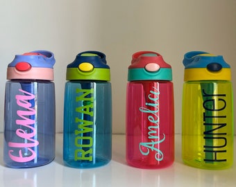 Kids Water Bottle | Personalized Water Bottle |  Kids Water Tumbler | Kids Cup | Custom Kids Bottle |Kids Gift Back To School | Summer Camp