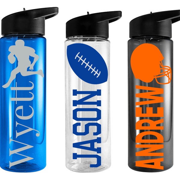 Football Gifts | Football water bottle | Personalized Football bottle | Football Team Gift | Football Player Gift | Football Coach Gift