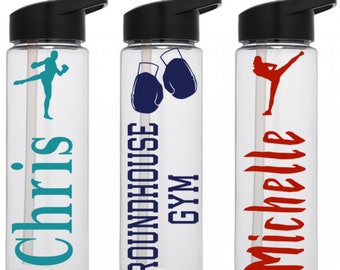 Personalised Boxing Water Bottle 