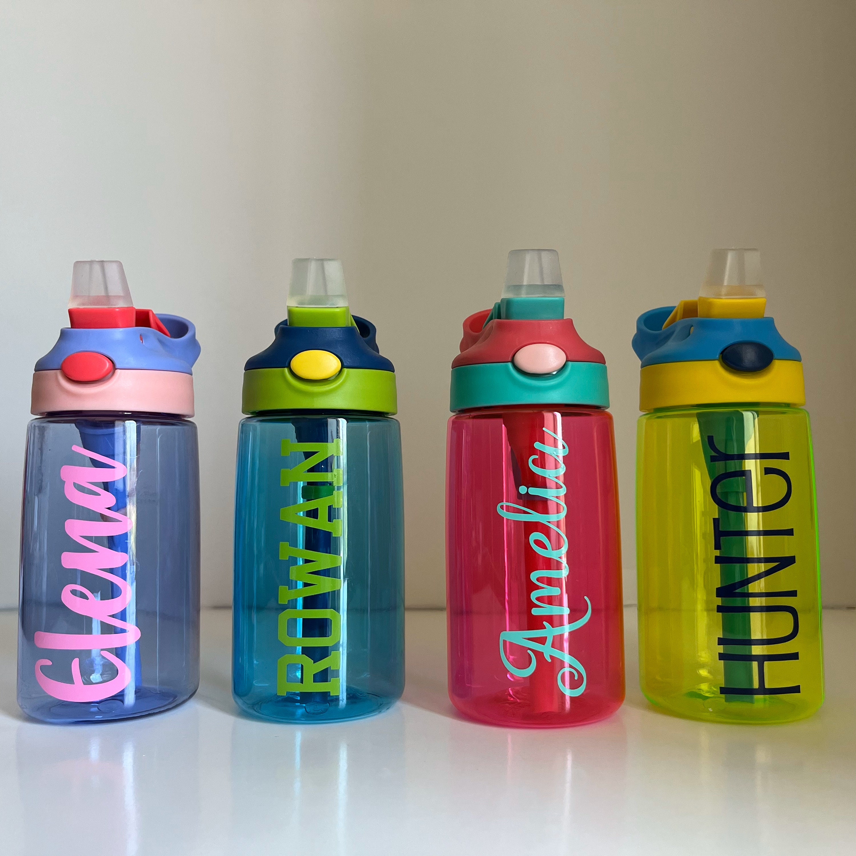 Kids Water Bottles Personalized, Kids Water Bottle, Kids Cups With Name,  Toddler Water Bottles, Kids Party Favors, Birthday Party Favors 