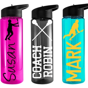 Lacrosse Gift | Lacrosse water bottle | Personalized Lacrosse bottle | Lacrosse Team Gifts | Lacrosse Player Gift | Lacrosse Water bottle