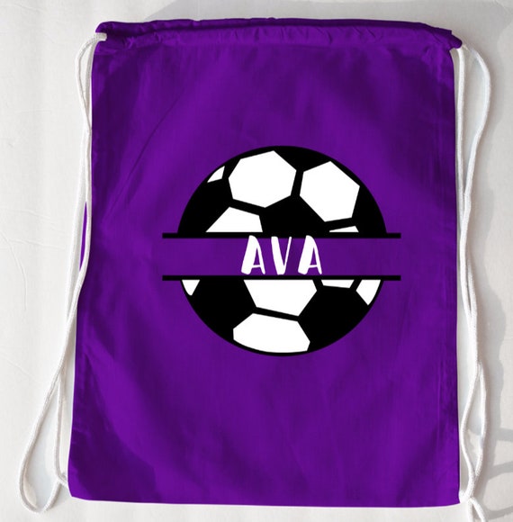 personalized soccer bag