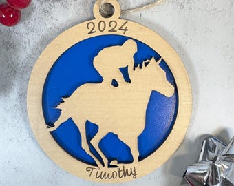 Personalized Horse Ornament | Horse Rider Gift | Horse Lover Gift | Equestrian Gift | Horse Ornament | Custom Horse Ornament | Barn Gift