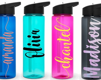 Teenage Girl Gifts, Girls Water Bottle, Gifts for Teens, Custom Water Bottle,  Tween Girl Gifts, Vinyl Water Bottle, Gym Water Bottle 