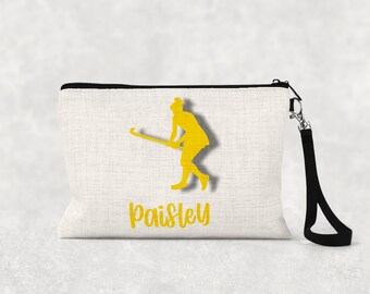 Personalized Field Hockey Zipper Pouch | Team Gift