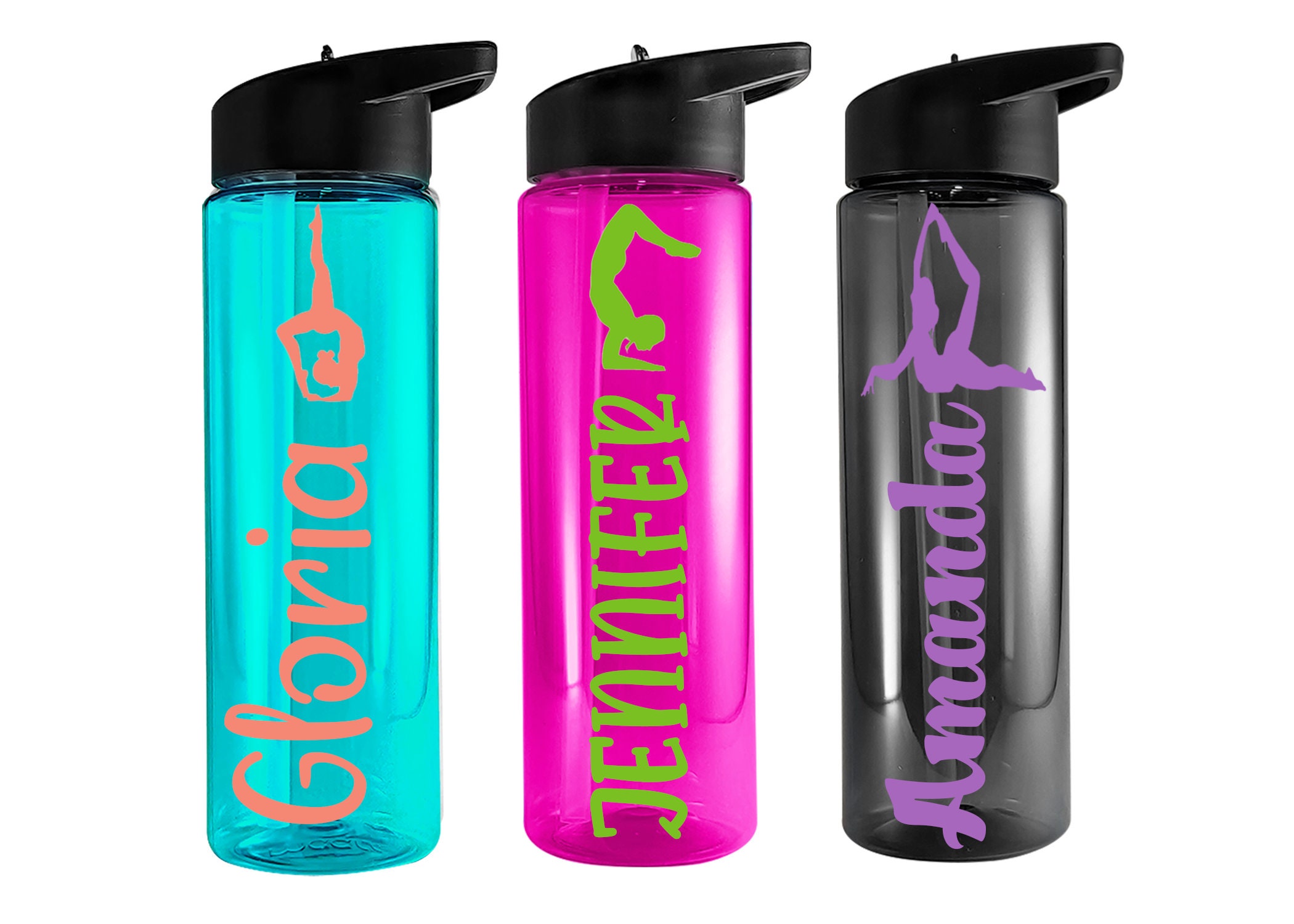 Gymnastics Water Bottle Gymnastics Gifts Gymnast Water Bottle Personalized Water  Bottle Kids Water Bottle Teen Gift Gymnast Gift 