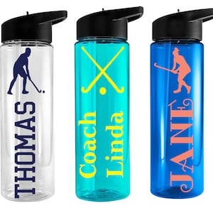 Field Hockey Gifts | Field Hockey water bottle | Personalized Field Hockey bottle | Gift for Field Hockey Player | Field Hockey Coach Gift