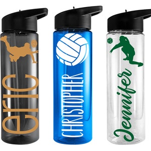 Volleyball Gifts | Volleyball water bottle | Personalized Volleyball bottle | Volleyball Team Gift |Volleyball Player Gift|Volleyball bottle