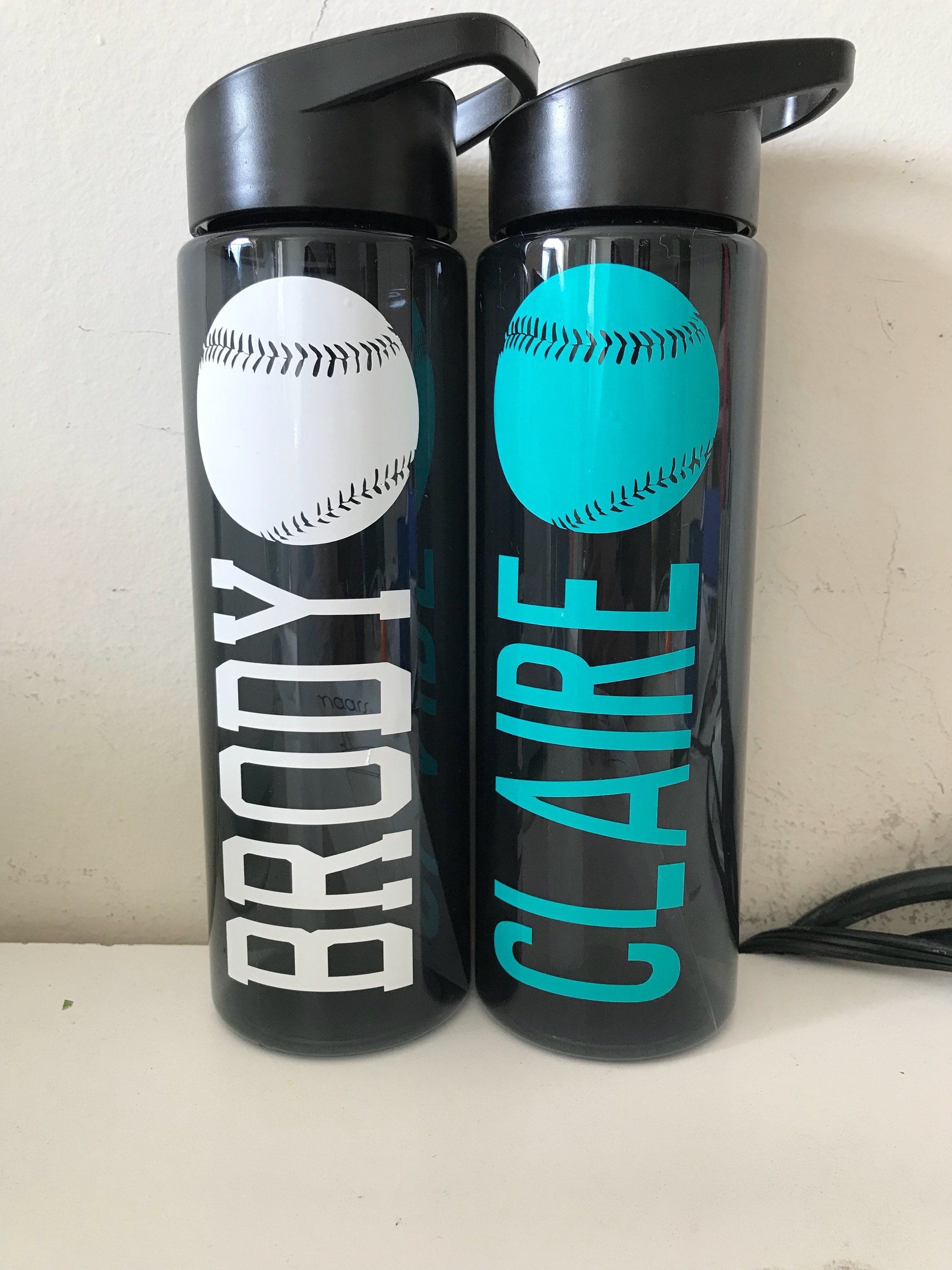 Baseball Gift Baseball water bottle Personalized Baseball Etsy
