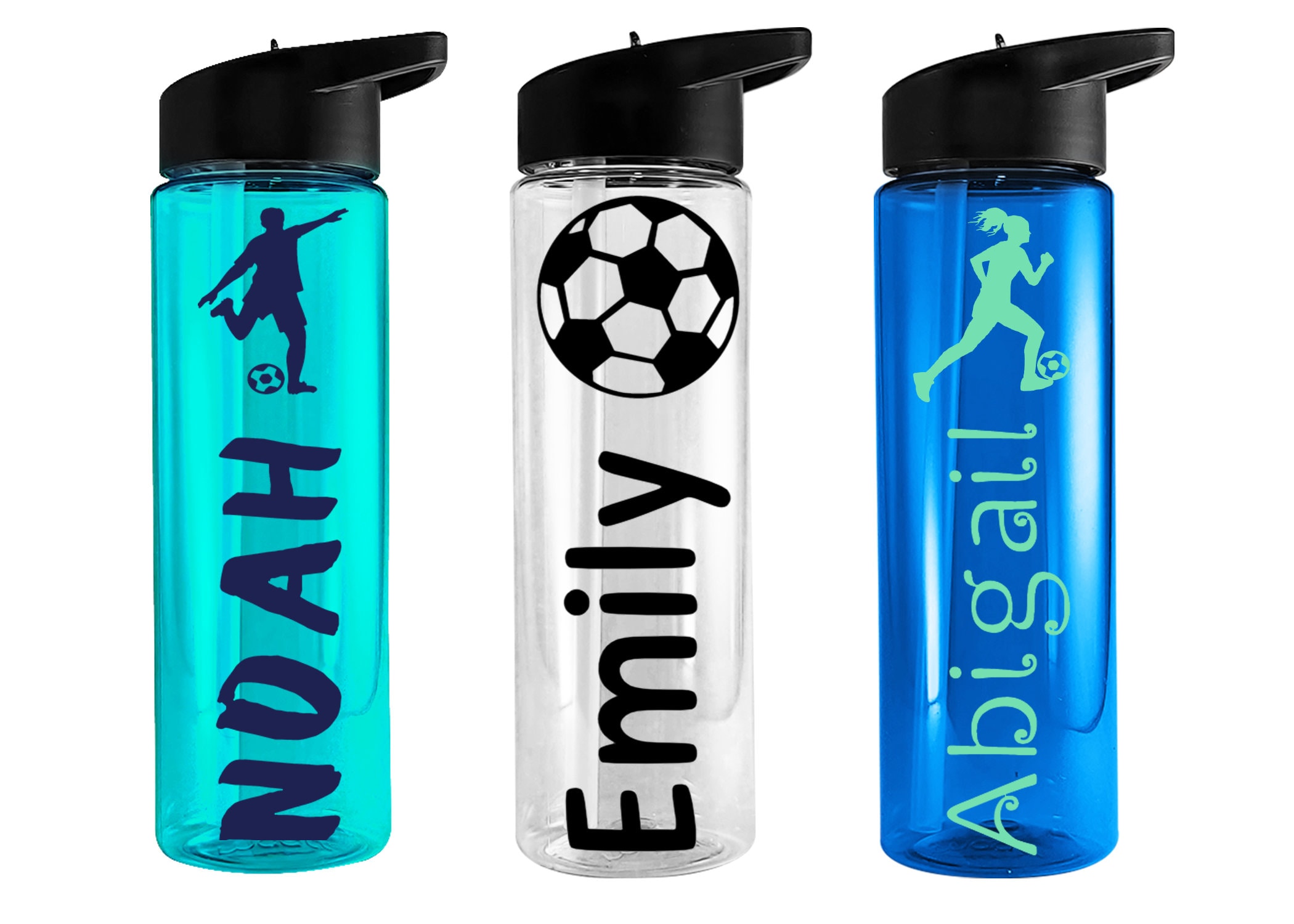 Water Bottle 2 liters Large-capacity Stickers Drinking Bottle Outdoor –  DemandBetter