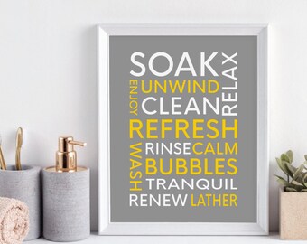 yellow bathroom walls gray bathroom decor grey wall art printable yellow bathroom modern signs bathroom etsy yellow bathroom walls gray bathroom decor grey wall art printable yellow bathroom modern signs bathroom etsy