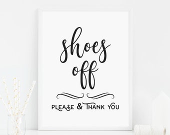 Remove Shoes Sign, Shoes Off Sign, Please Remove Shoes, No Shoes Door Sign, Front Door Sign, Take Off Shoes, Please Leave Your Shoes