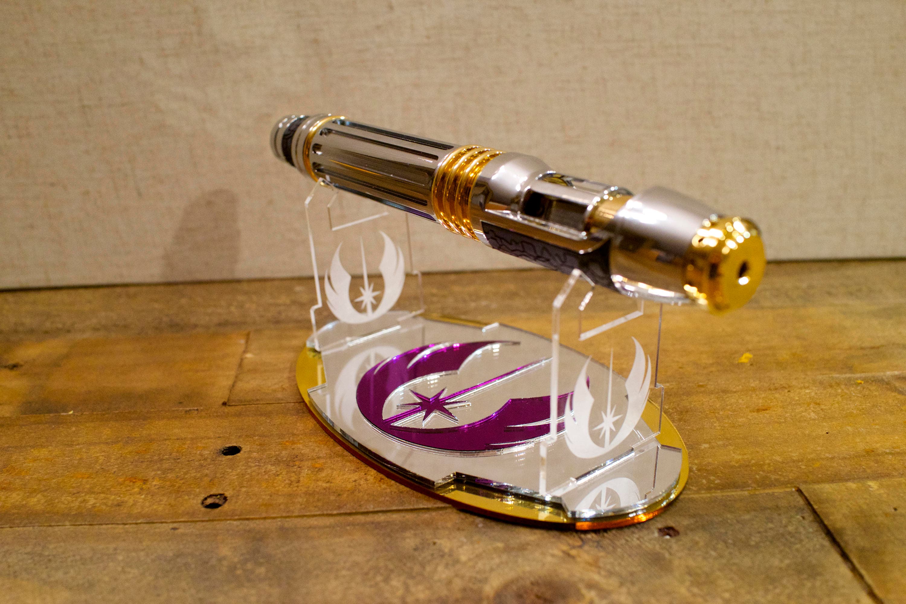 Jedi Custom Lightsaber Display Stand Etsy