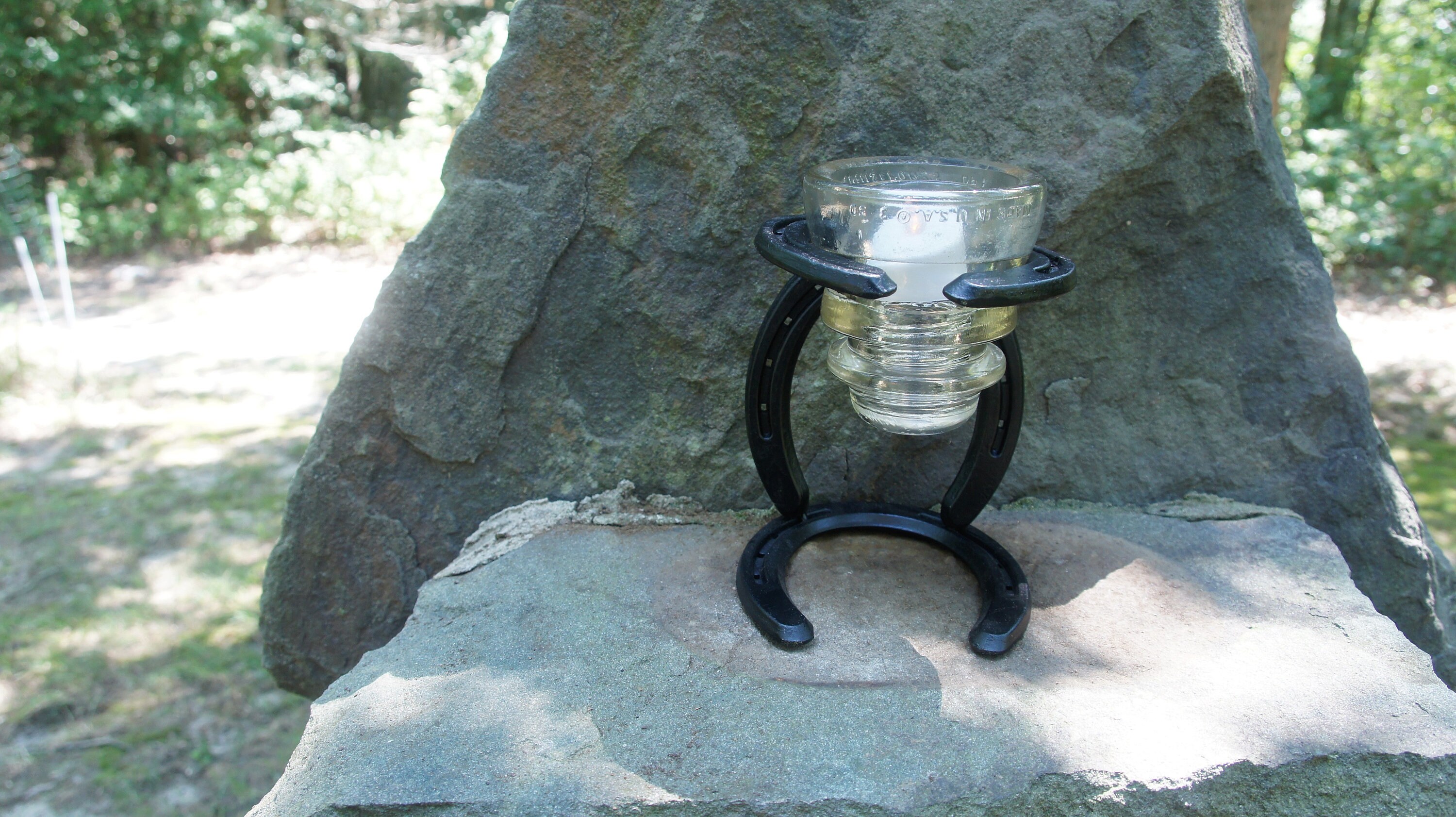 Horseshoe Candle Holder - Etsy