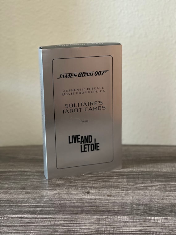 James Bond Live and Let Die Tarot Cards Prop Replica (2010) - Etsy