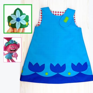 Poppy trolls costume, Everyday princess dress,  Trolls World Tour birthday outfit
