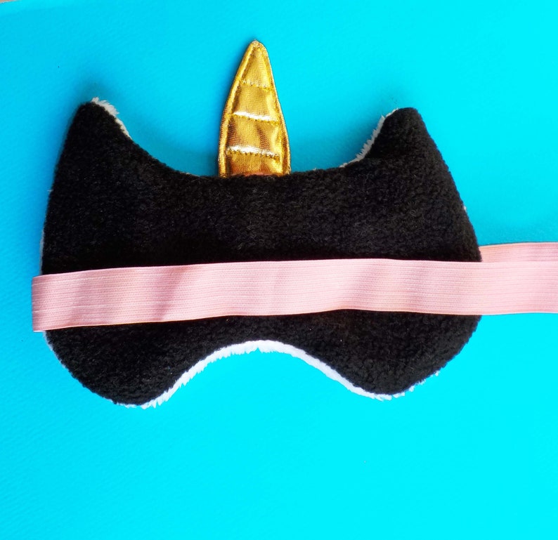Unicorn sleep mask for girl women Handmade eye mask