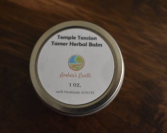 Temple Tension Tamer Herbal Balm